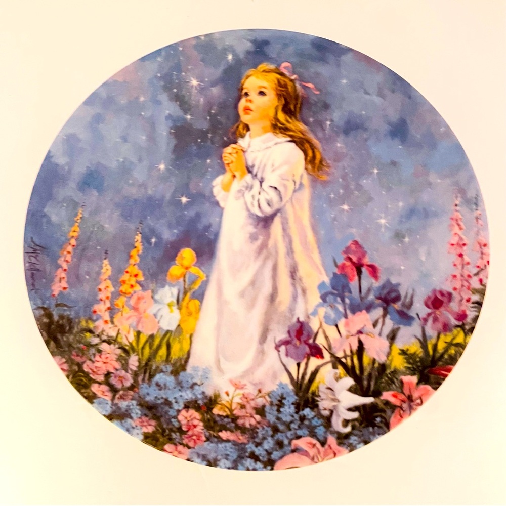 Wall Plate Collector Plate Twinkle Twinkle Little Star By John McClelland